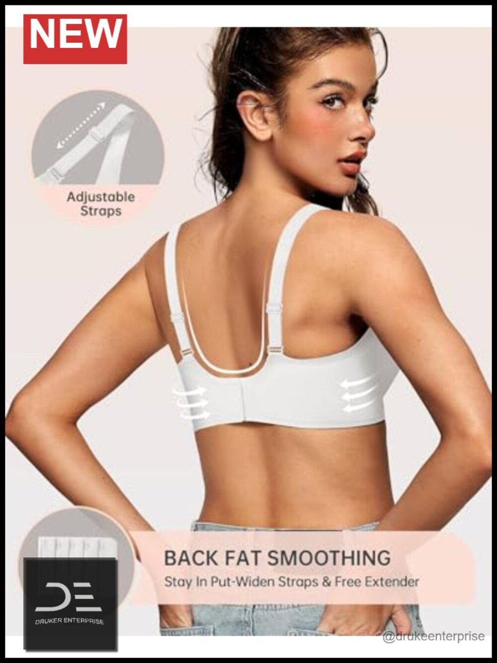 Deep V Wireless Bras Plunge Seamless No Underwire Supportive Push Up Bralettes - Picture 2 of 6